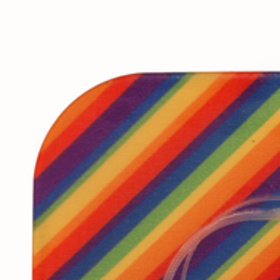 Rainbow Stripes acrylic sheet
